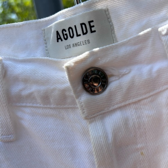 Agolde Recycled Leather 90s Pinch Waist Jeans - Picture 7 of 7